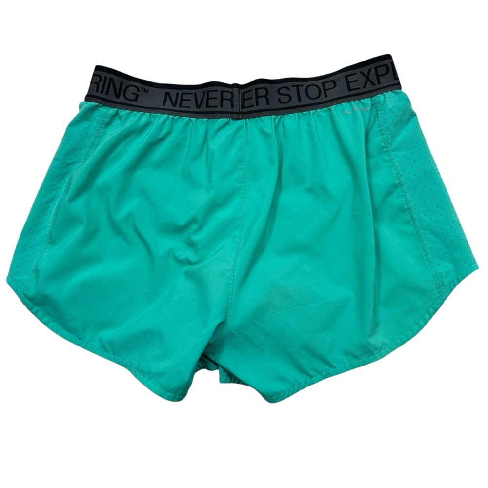 Women’s The North Face Never Stop Exploring Teal Lined Running Shorts Medium View 4